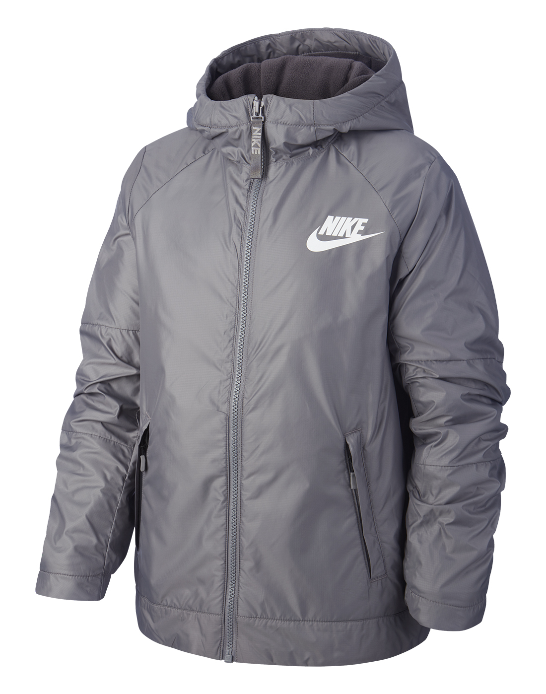 nike fleece lined jacket