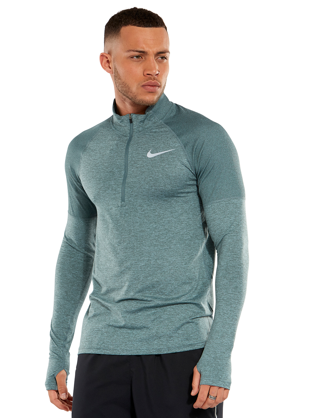 nike running top half zip