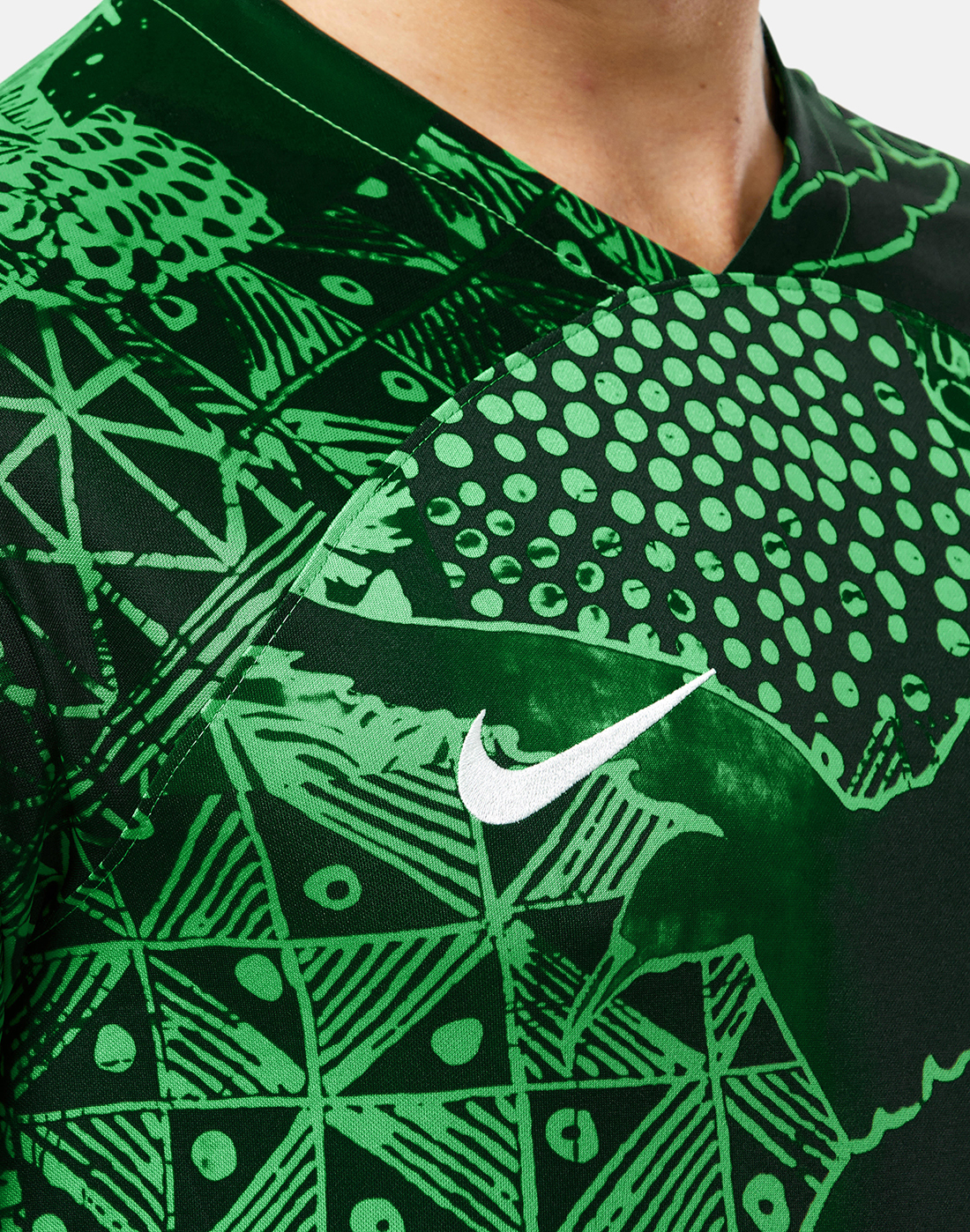 Nike Adults Nigeria Home Jersey - Green | Life Style Sports IE