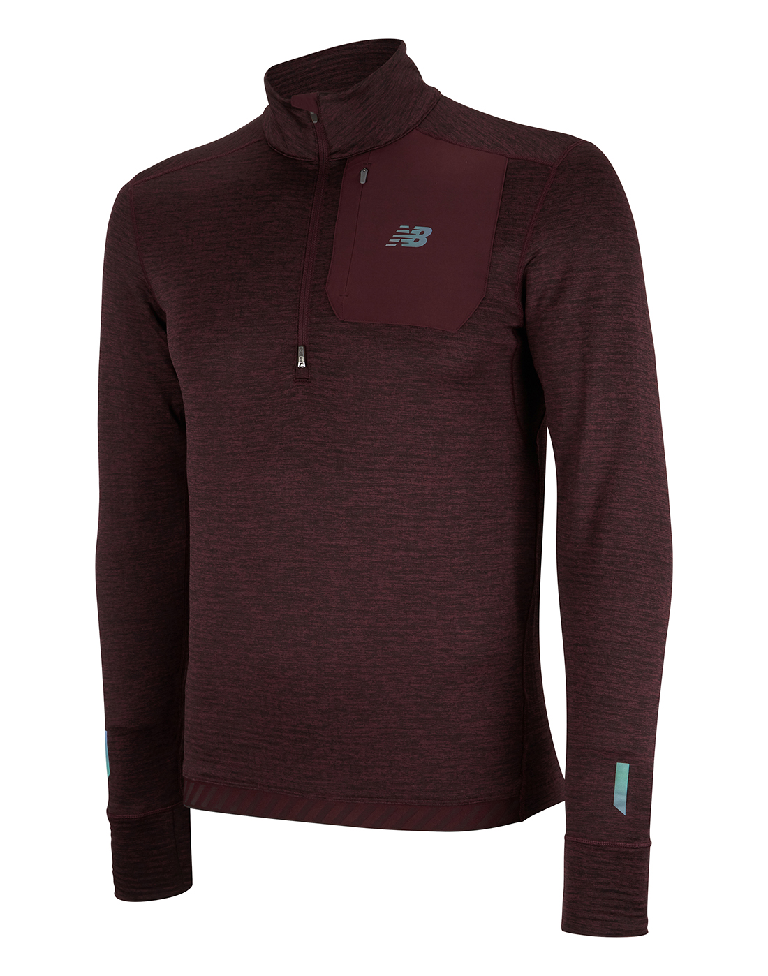 new balance half zip top mens