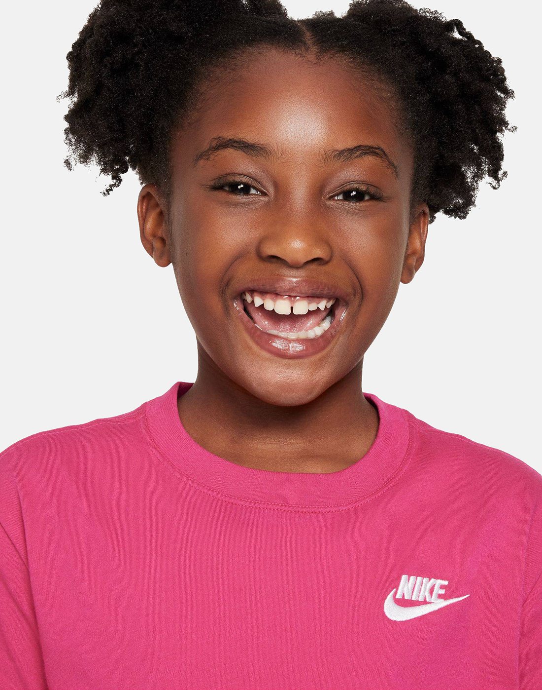 Nike Older Girls Club T-Shirt - Pink | Life Style Sports IE