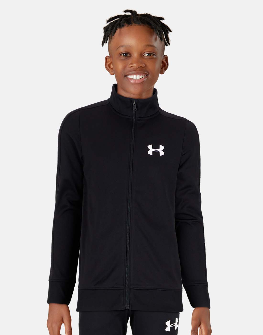 Under Armour Older Boys Knit Tracksuit - Black | Life Style Sports IE