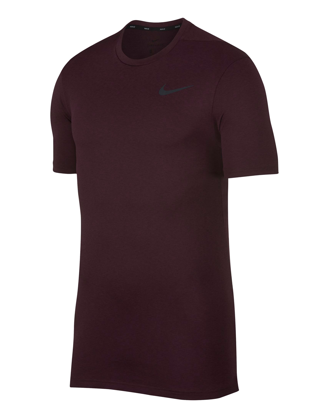 Nike Mens Hyper-Dry Breathe Tee - Burgundy | Life Style Sports UK