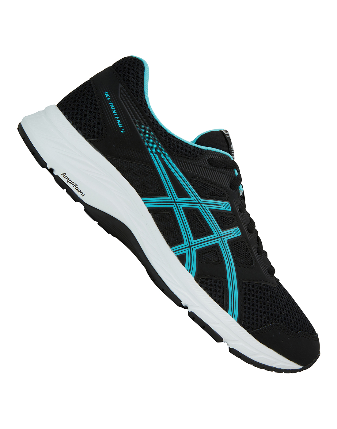 Asics Womens Gel Contend 5 - Black Life Style Sports IE
