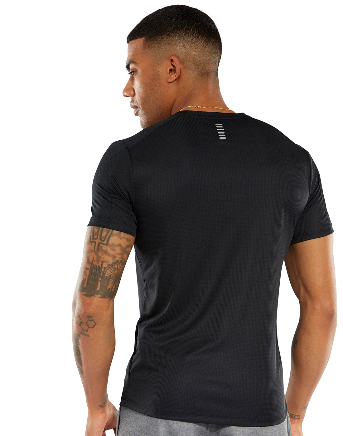 Men's Black Under Armour Stride Running T-Shirt | Life Style Sports