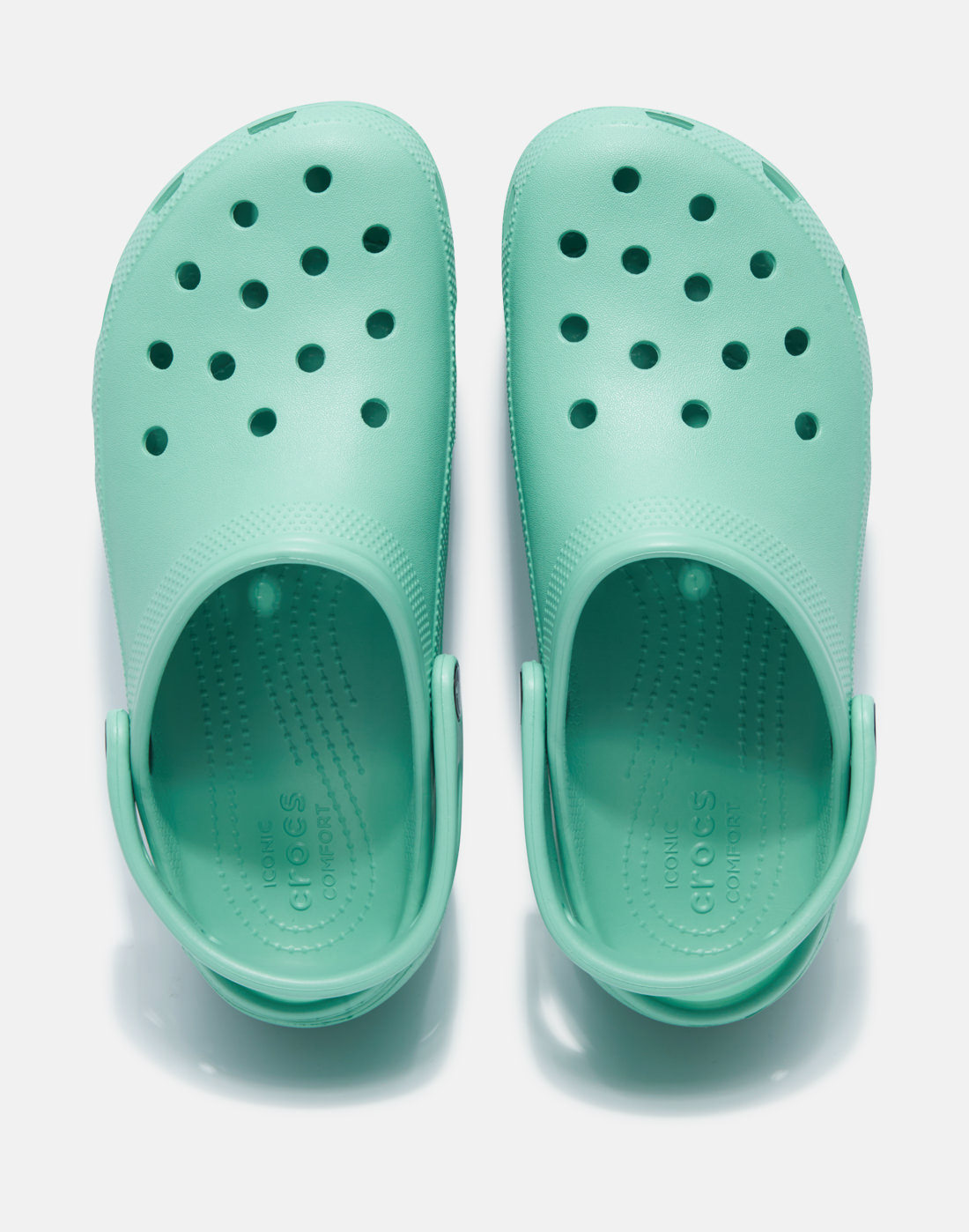 Crocs Womens Classic Platform Clog - Green | Life Style Sports IE