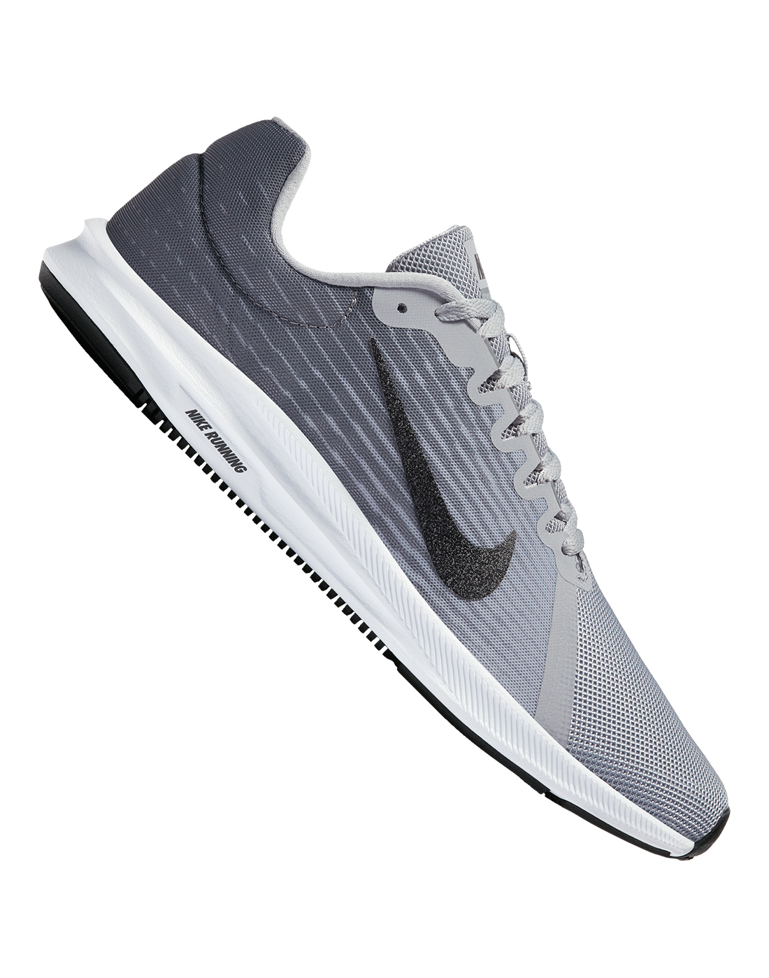 nike downshifter 8 grey mens