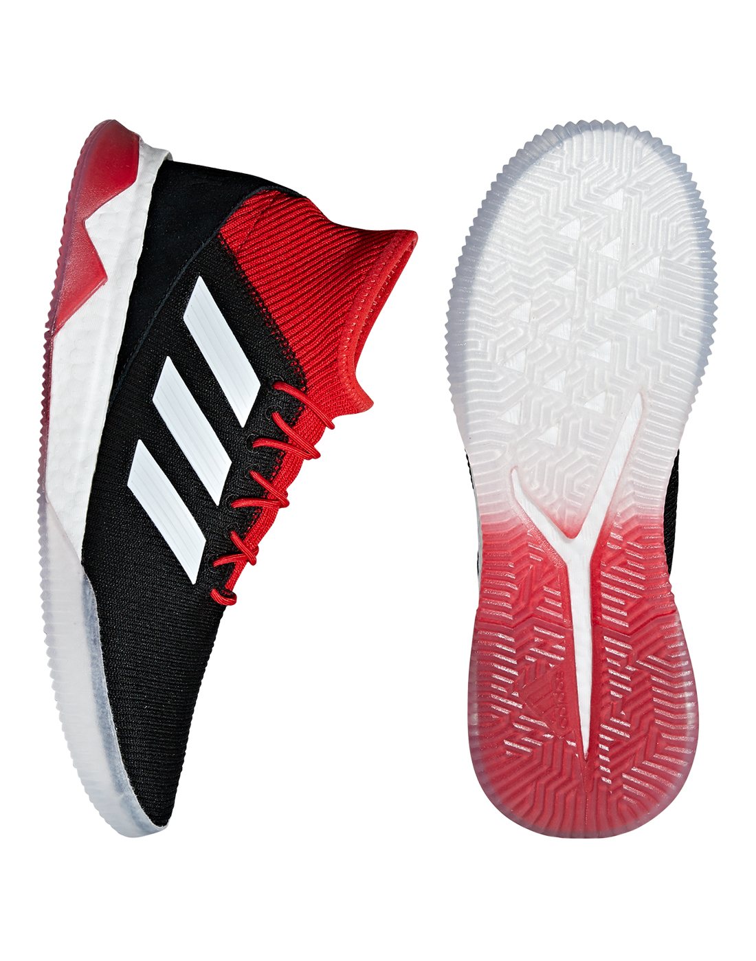 adidas Predator Tango 18.1 Trainer | Black & Red Life