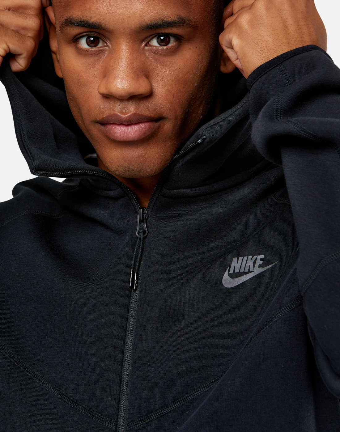 Nike Mens Tech Fleece Hoodie - Black | Life Style Sports IE