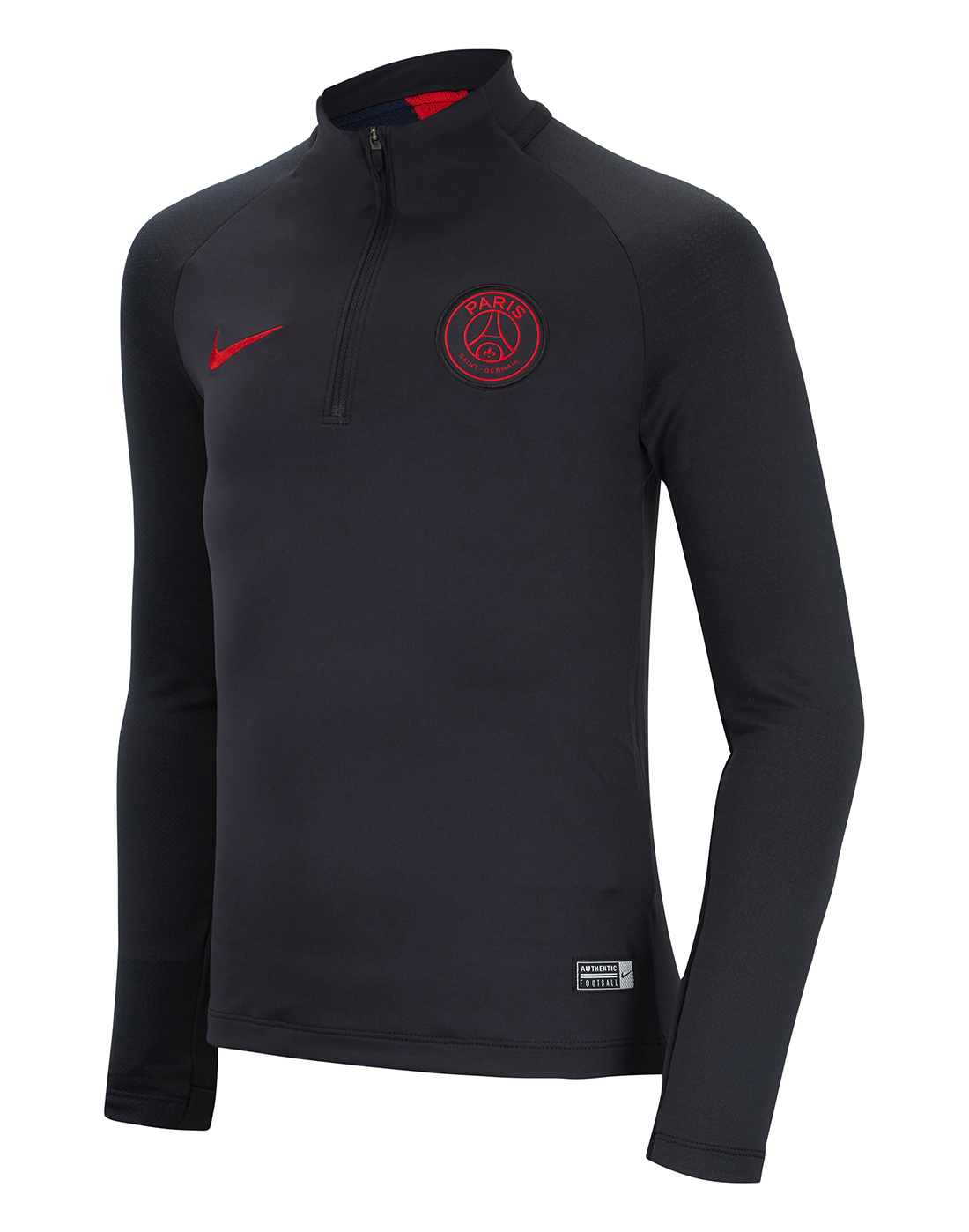 nike psg half zip