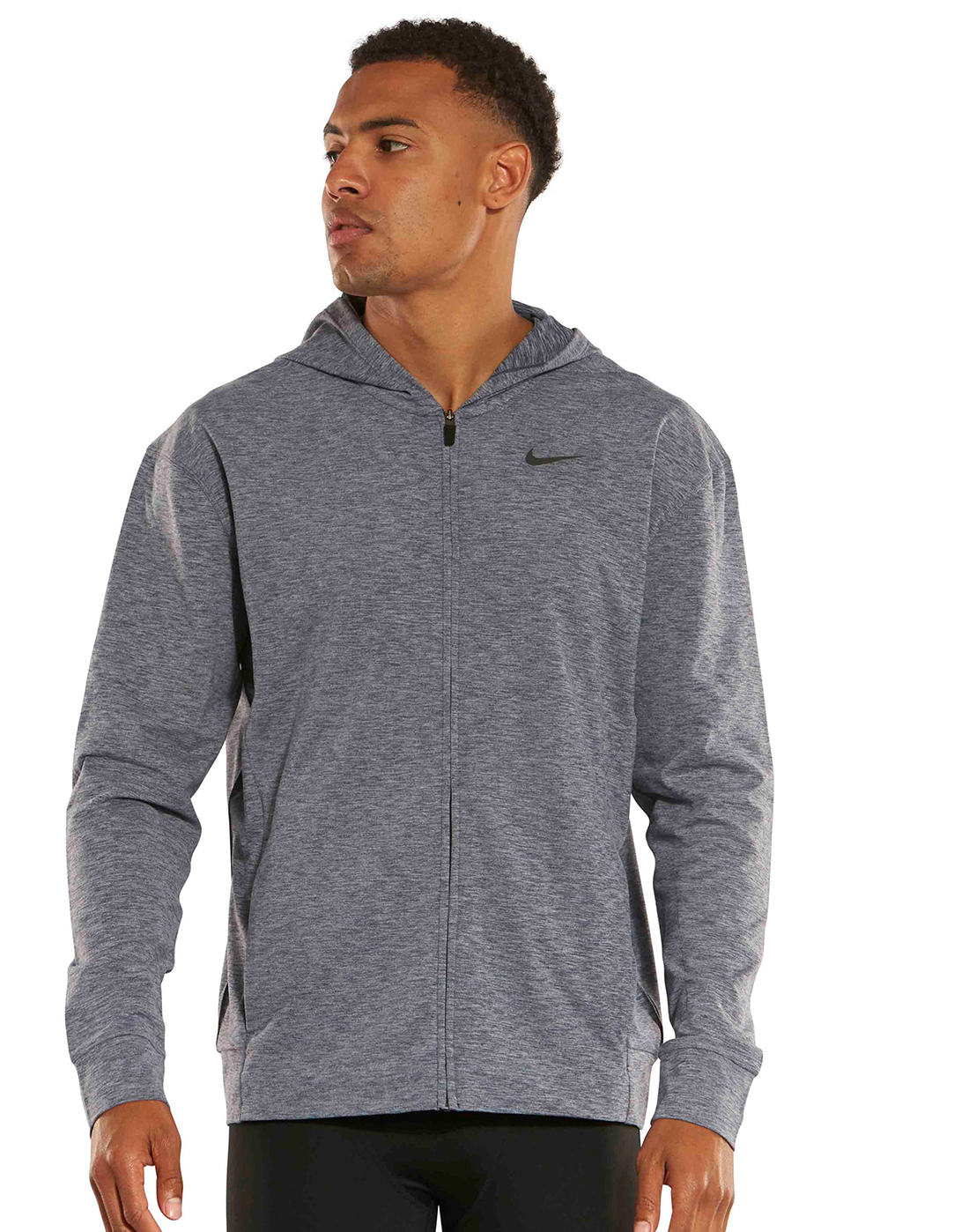 Men's Navy Nike Dry Full Zip Hoodie | Life Style Sports