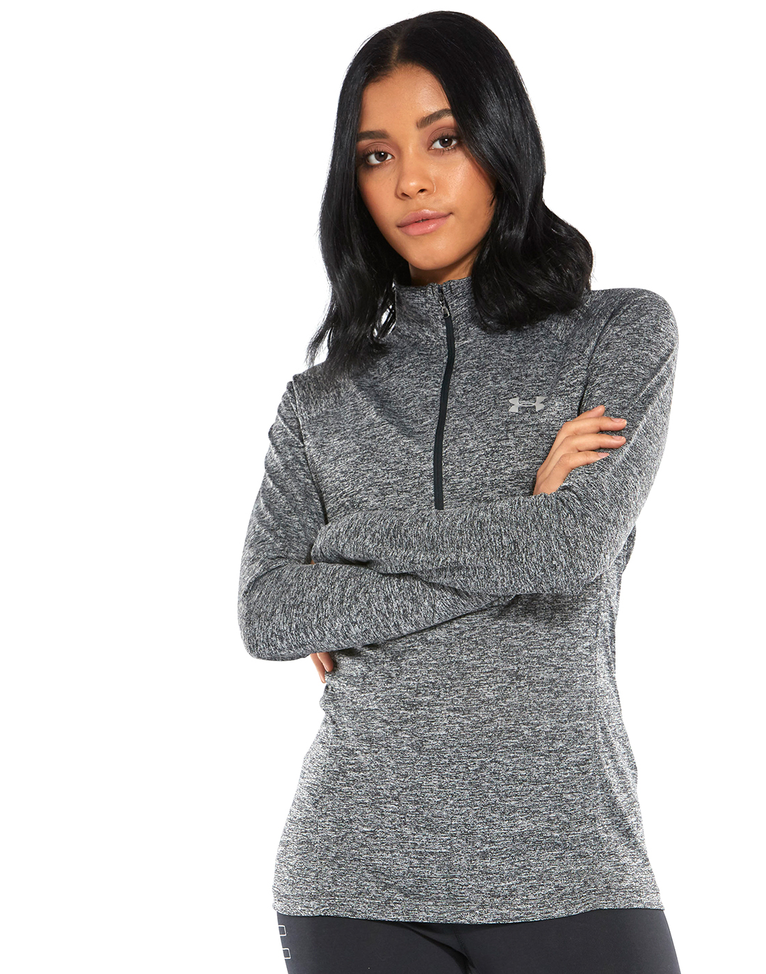 ladies under armour half zip