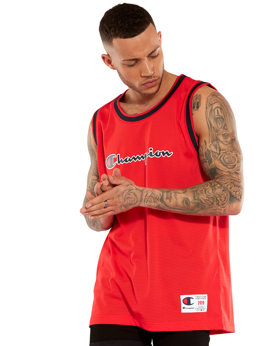 Red Champion Tank Top | Life Style Sports