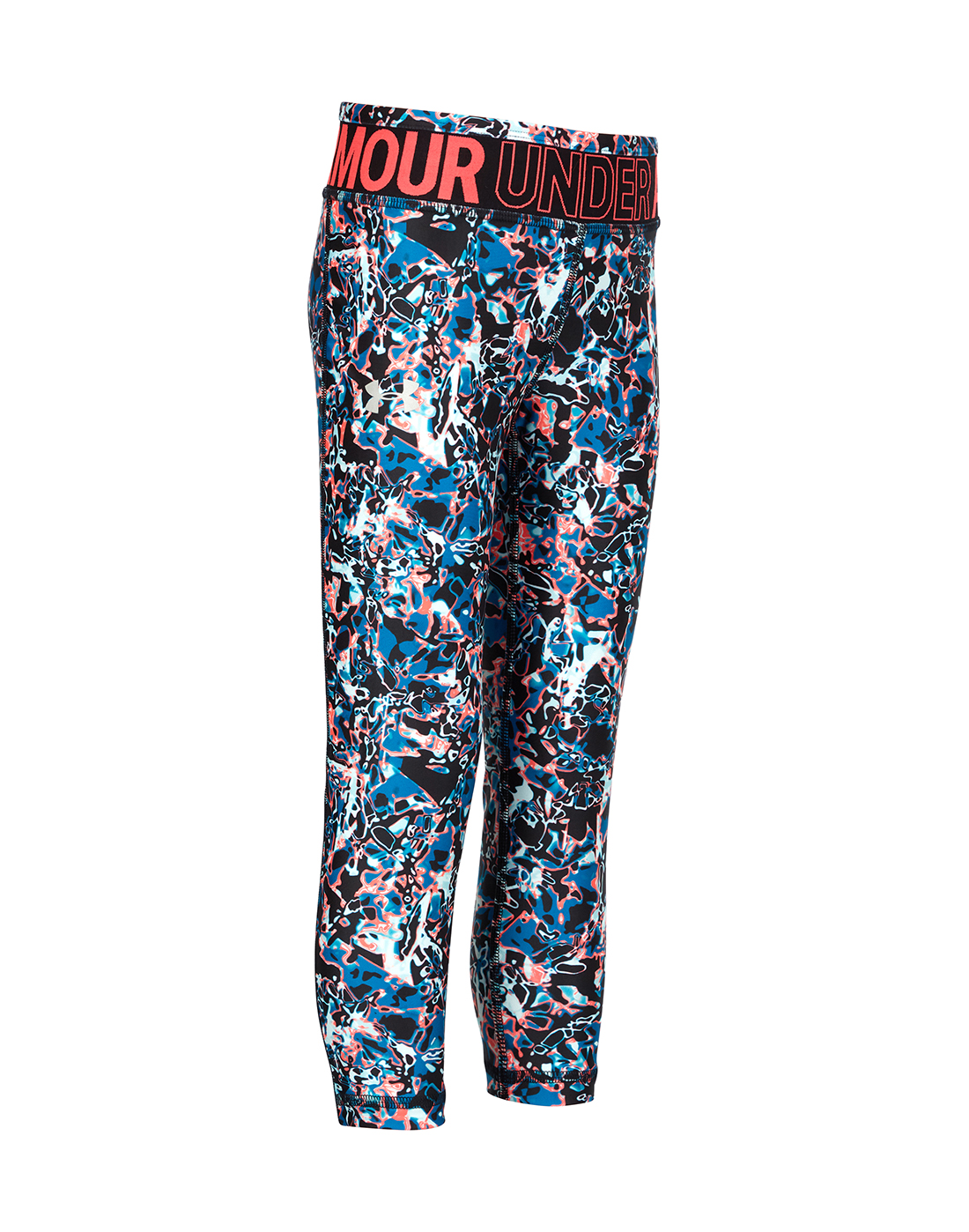 Under Armour Older Girls Armour Capri Leggings - Black