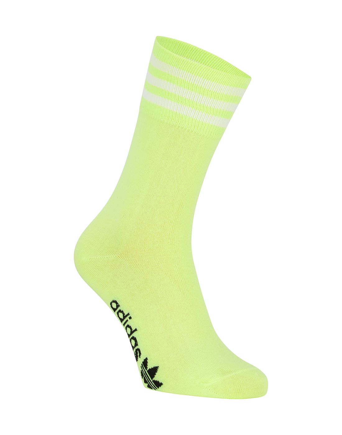 neon green adidas socks