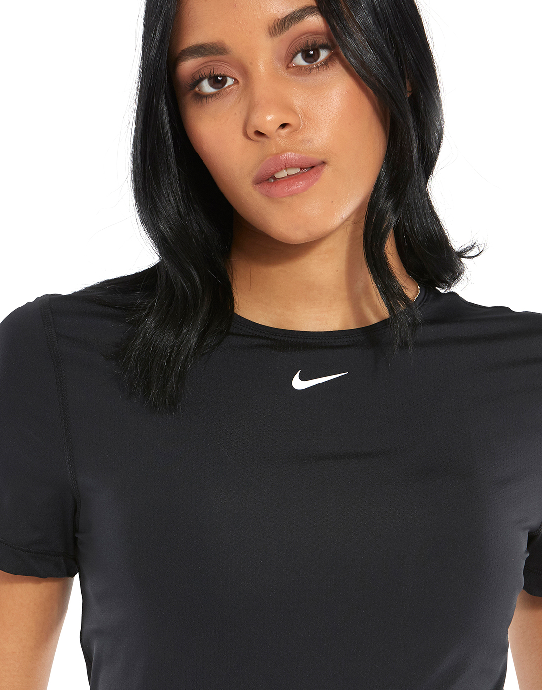 Women's Black Nike Pro Gym T-Shirt | Life Style Sports