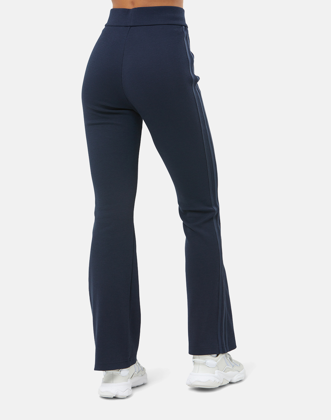 adidas Originals Womens Flare Pants - Navy