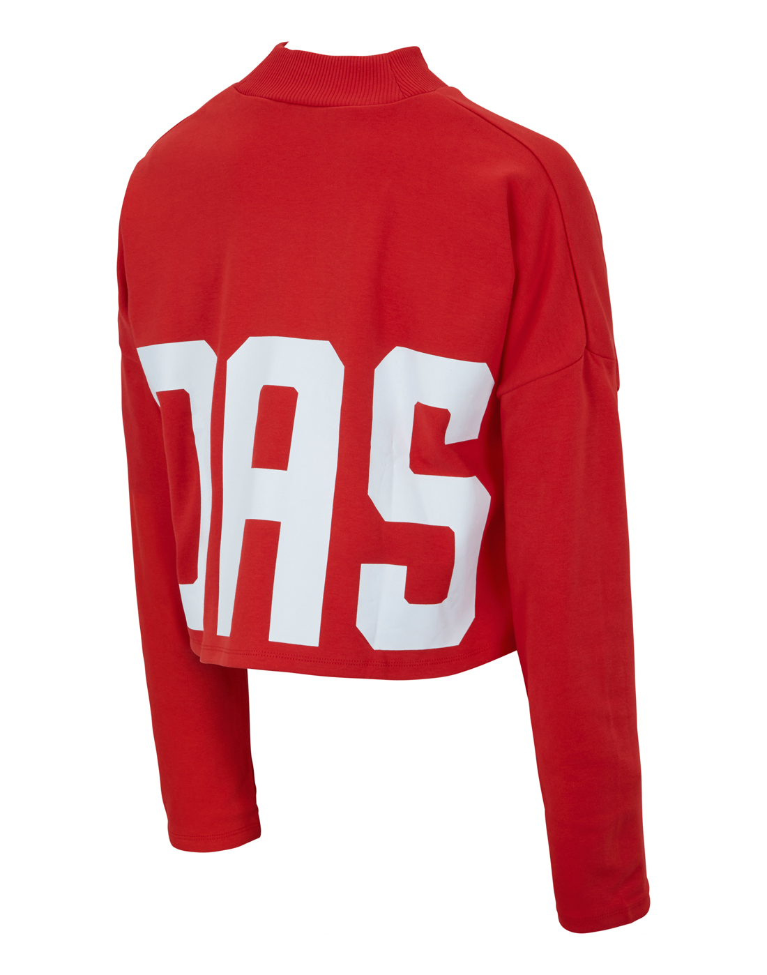 fragmento Beneficiario Ver internet adidas Originals Womens BA Crop Sweater - Red | Life Style Sports EU